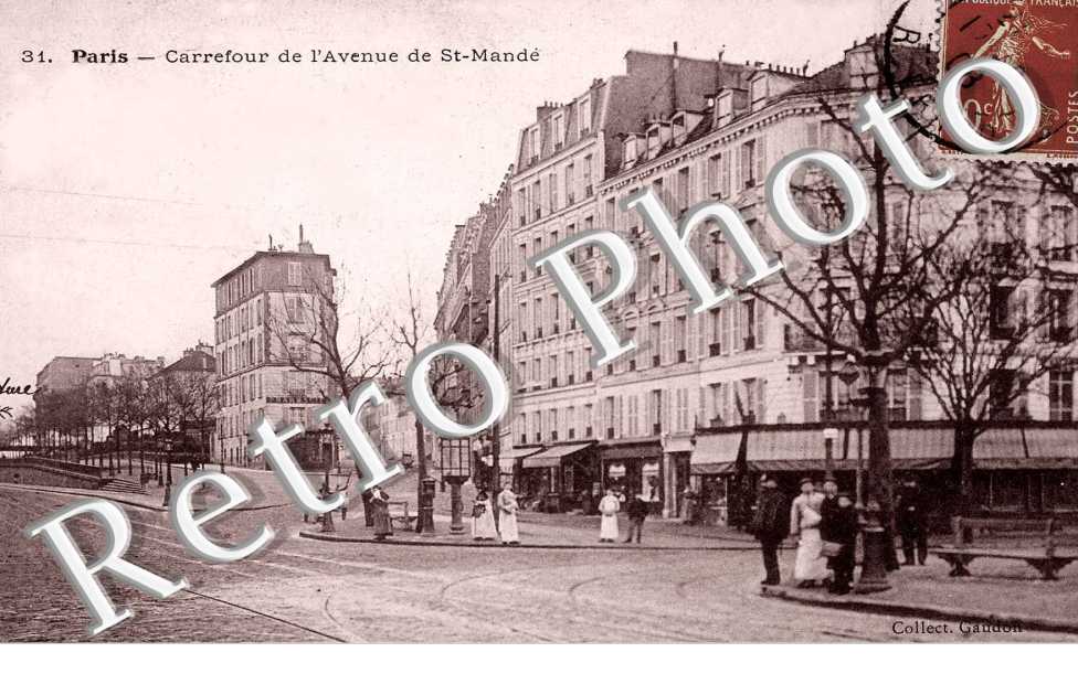 Carrefour de la Rue de Saint Mandé