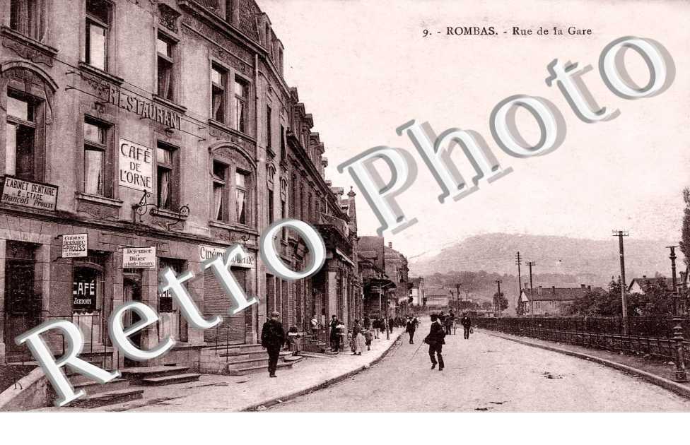 Rue de la Gare. Cinéma Moderne