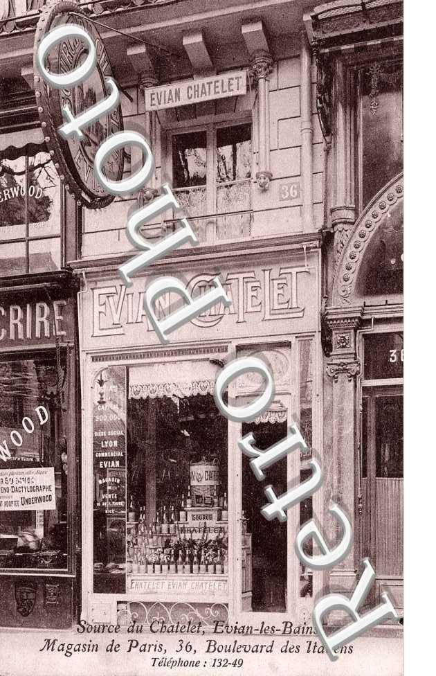 Source du chatelet - magasin de paris