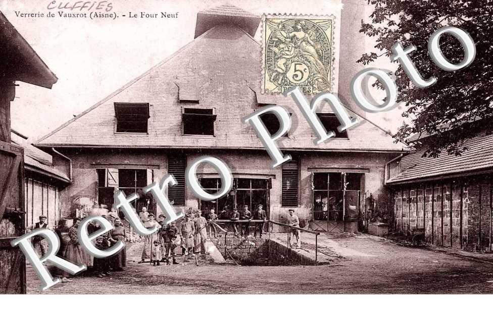 verrerie de Vauxrot le four neuf