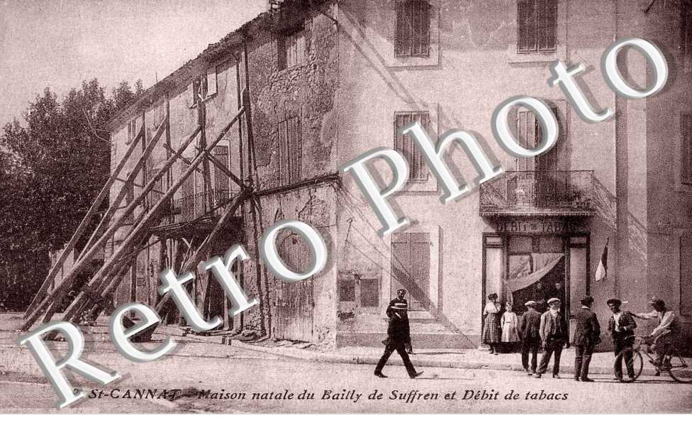 maison natale du Bailly du Suffren et debit de tabacs