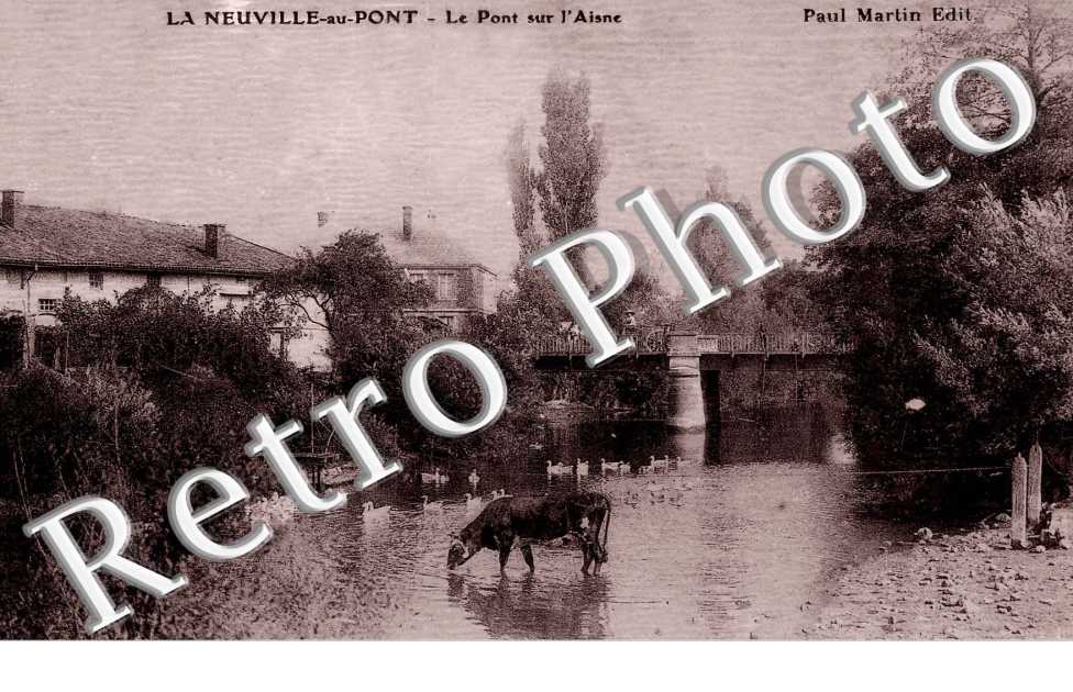 le pont sur l&#039; Aisne