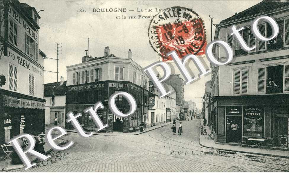 La rue Larochefoucauld et la rue Fessart