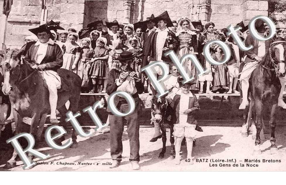 maries bretons - les gens de la noce