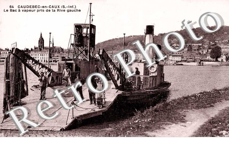 Le bac a vapeur - bateau
