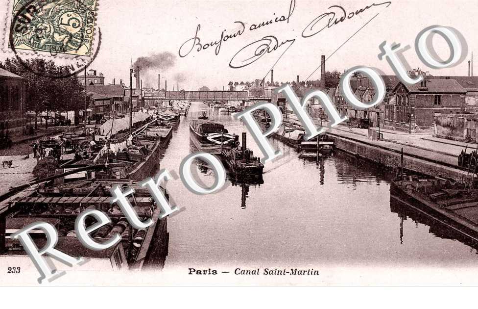 CANAL SAINT MARTIN