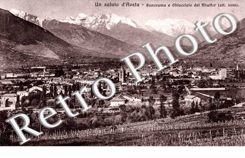 panorama e ghiacciaio del Rhuitor