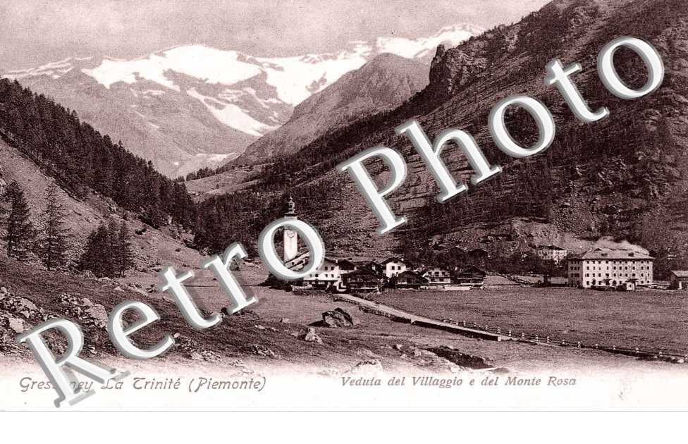 Veduta del Villagio e del Monte Rosa