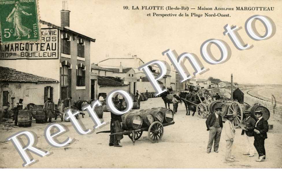   maison Adolphe margotteau et perspective de la plage nord-ouest