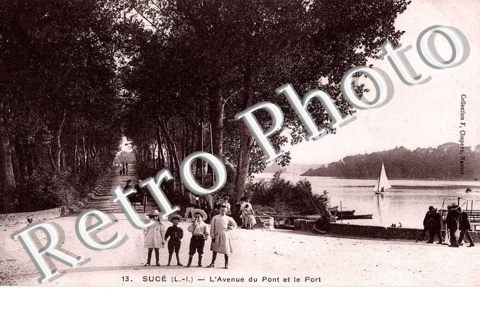 l&#039;avenue du pont et le port