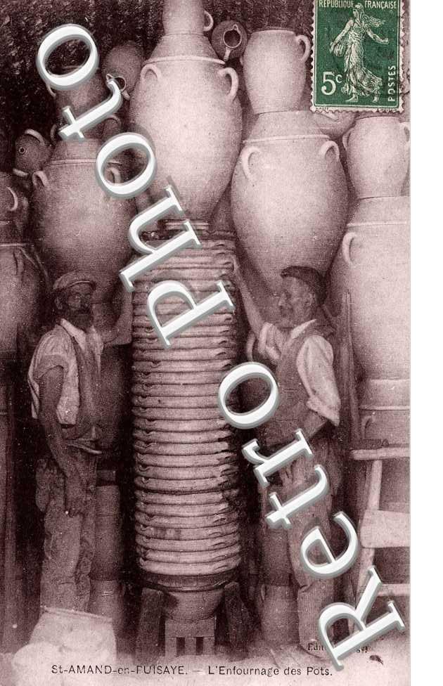 l'enfourage des pots