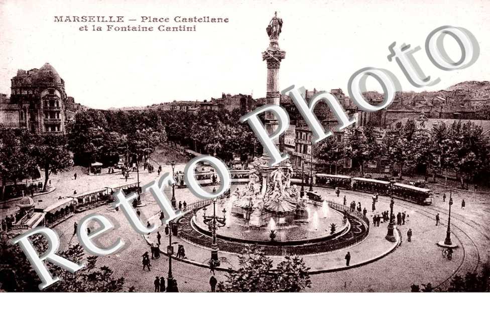 PLACE CASTELLANE ET LA FONTAINE CANTINI