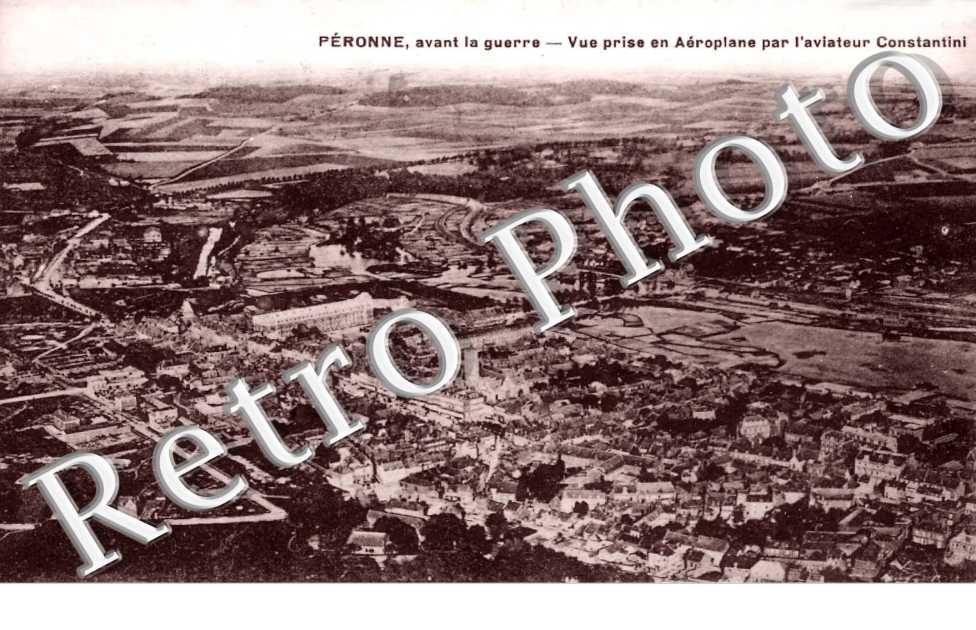 Avant la guerre vue prise par l&#039;aviateur constantini