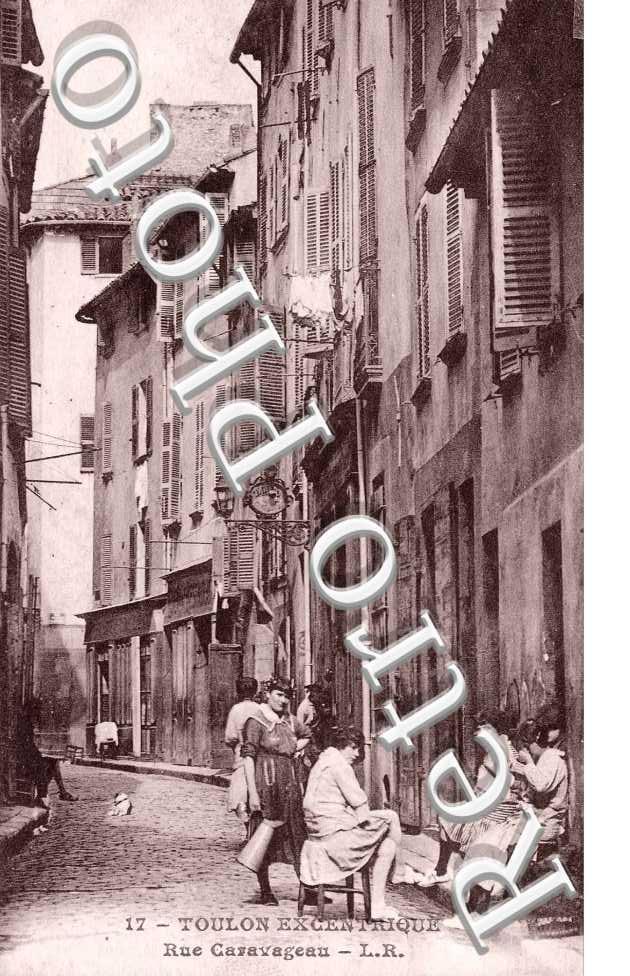 Rue Caravageau Toulon excentrique 