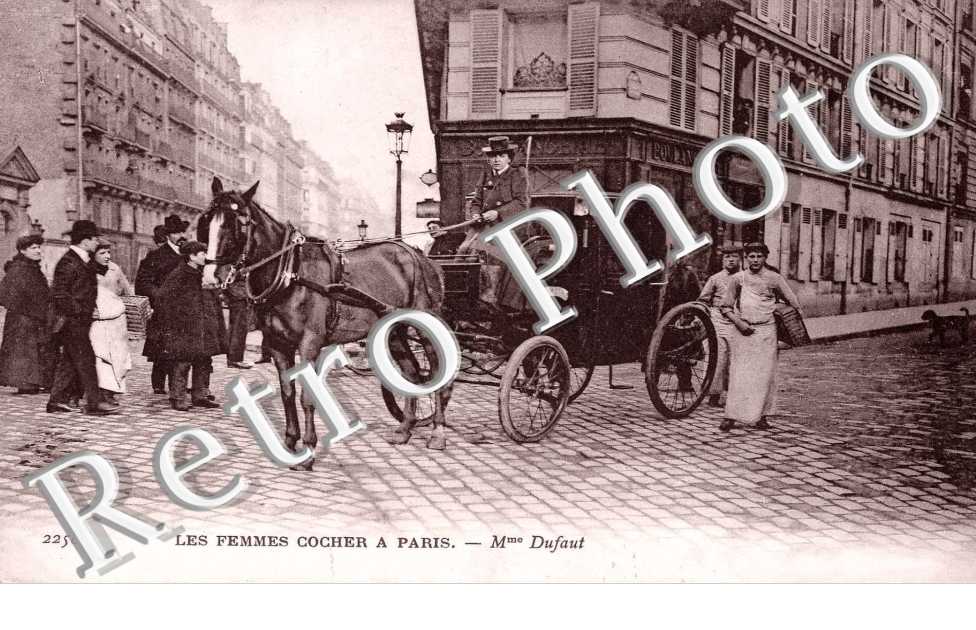 Les femmes cocher Mme Dufaut