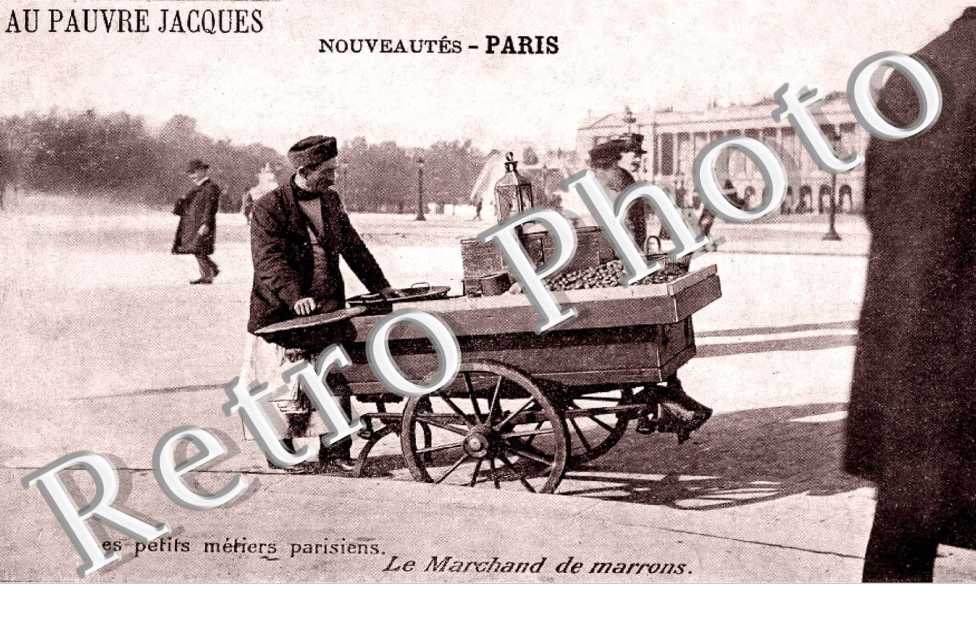 Place de la Concorde  le marchand de marrons