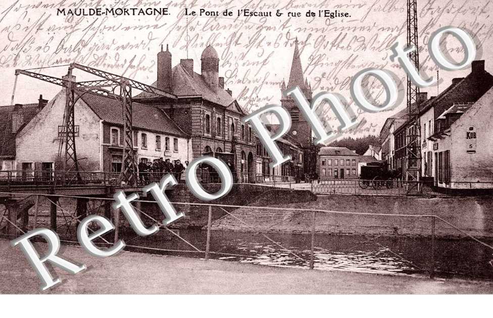 Pont de l&#039;Escaut & rue de l&#039;eglise