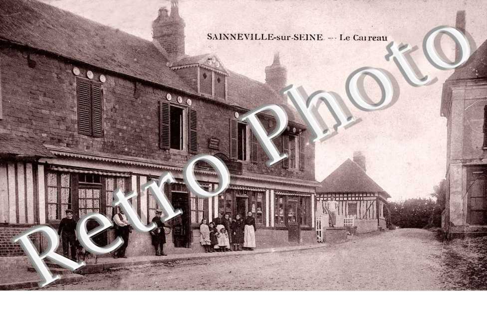 Sainneville-sur-Seine. Le carrefour