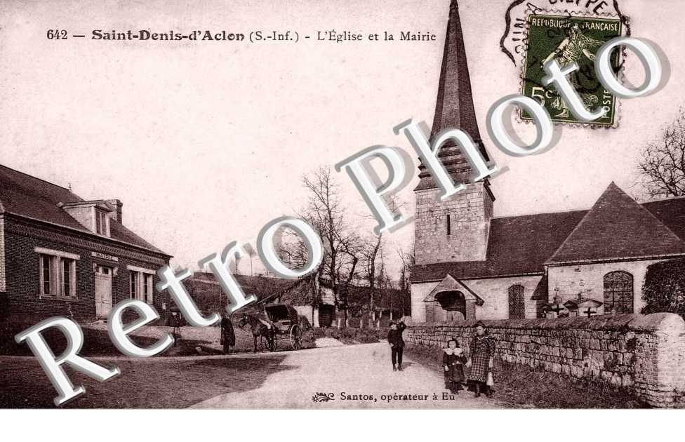 l&#039;église et la mairie