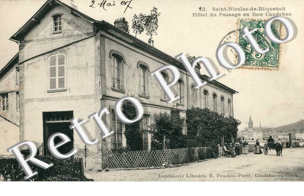 Hôtel du Passage en face Caudebec