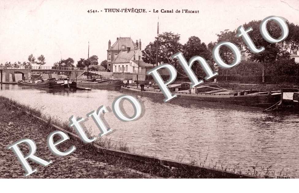 Le canal de l&#039;Escaut