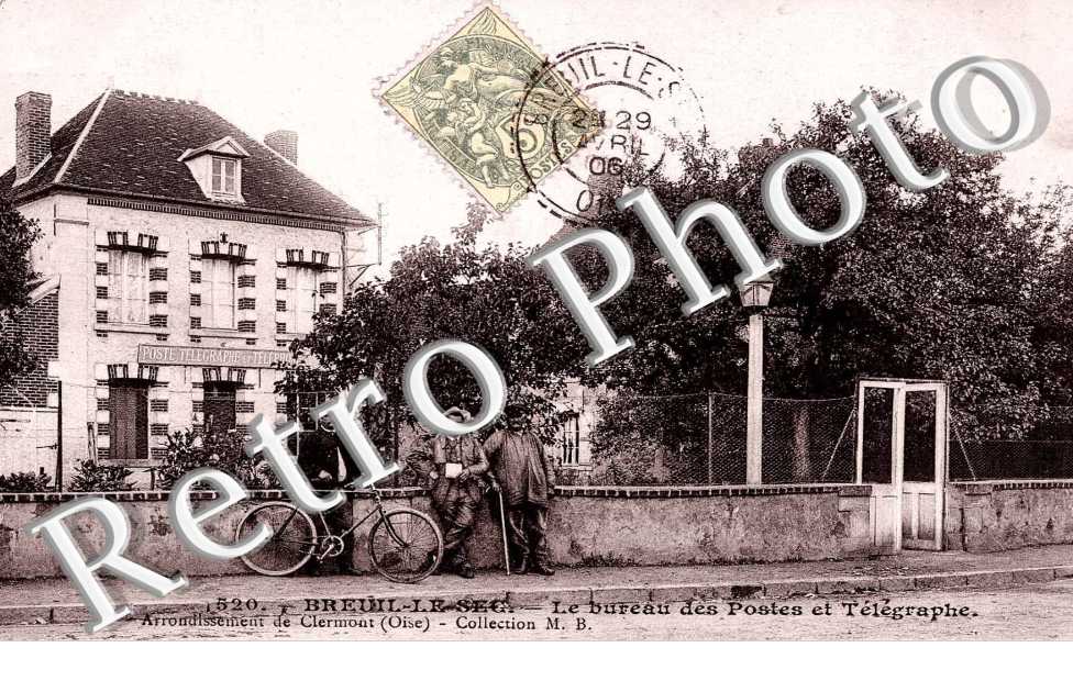 le bureau des Postes et télégraphe