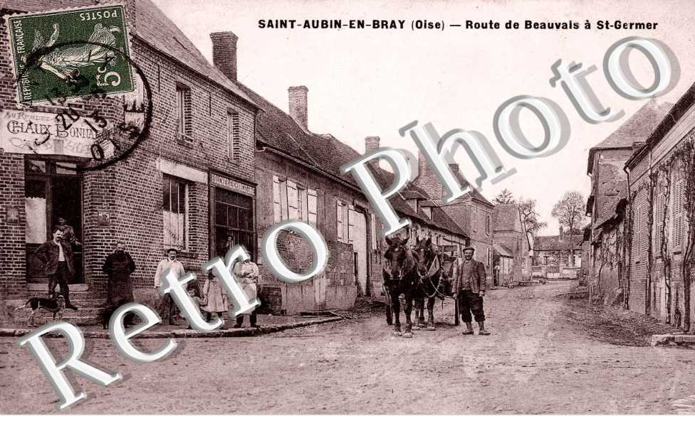 Route de Beauvais à Saint Germer