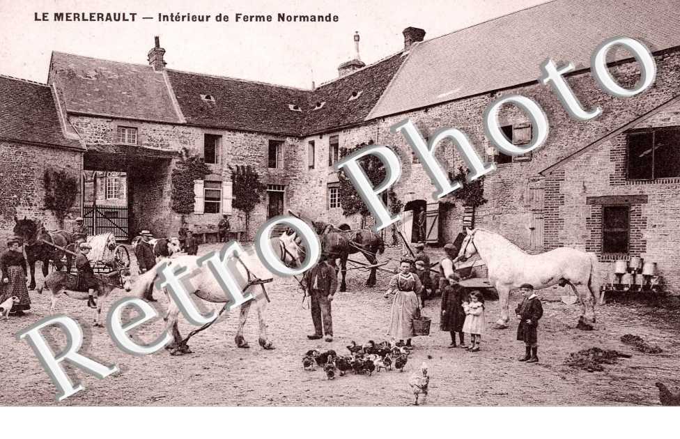 Interieur de ferme normande