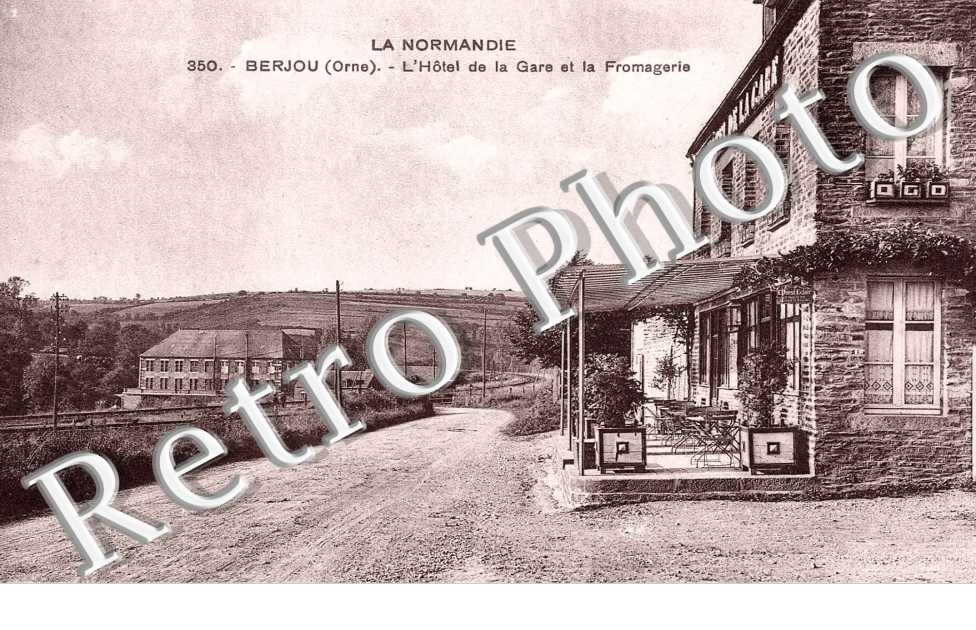 l&#039;Hôtel de la Gare et la Fromagerie