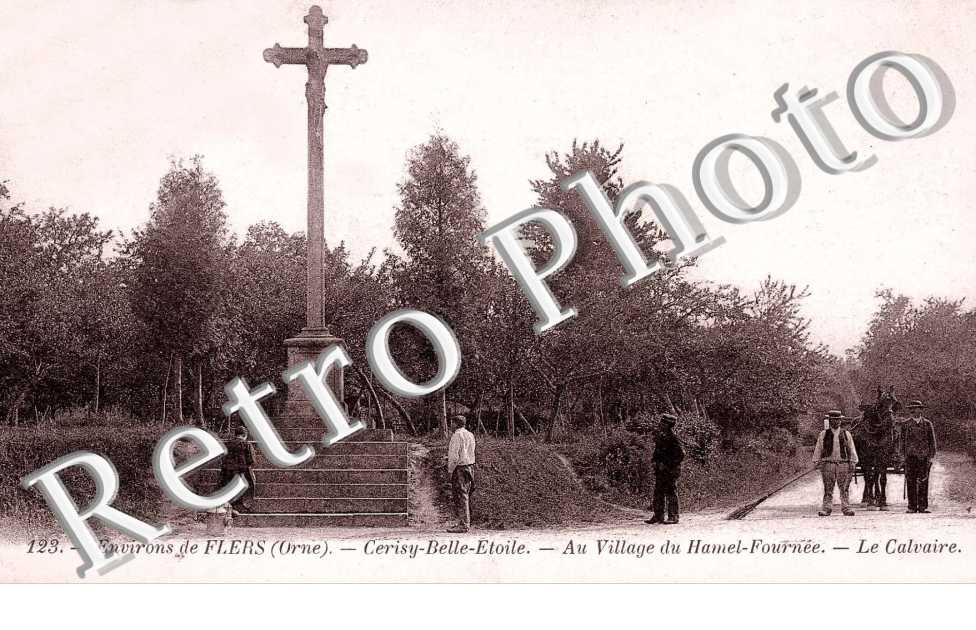 au village du Hamel-Fournee, le calvaire