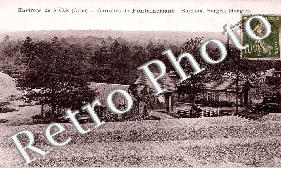Carrières de Fontaineriant - Bureaux - Forges - Hangars