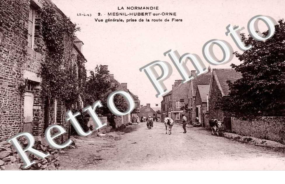 vue generale prise de la route de Fiers