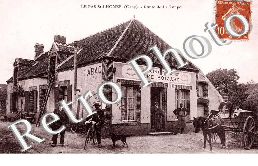 Route de la Loupe - Café Boizard - Au point du jour