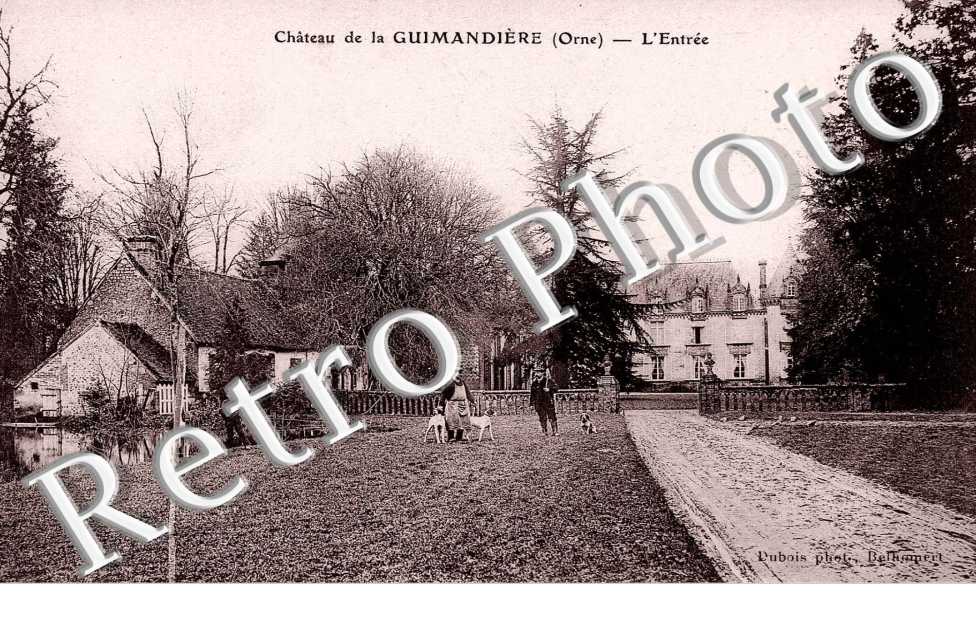 Château de la Guimandière - l&#039;Entrée