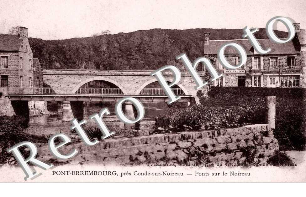 PONT ERREMBOURG -  Ponts sur le Noireau