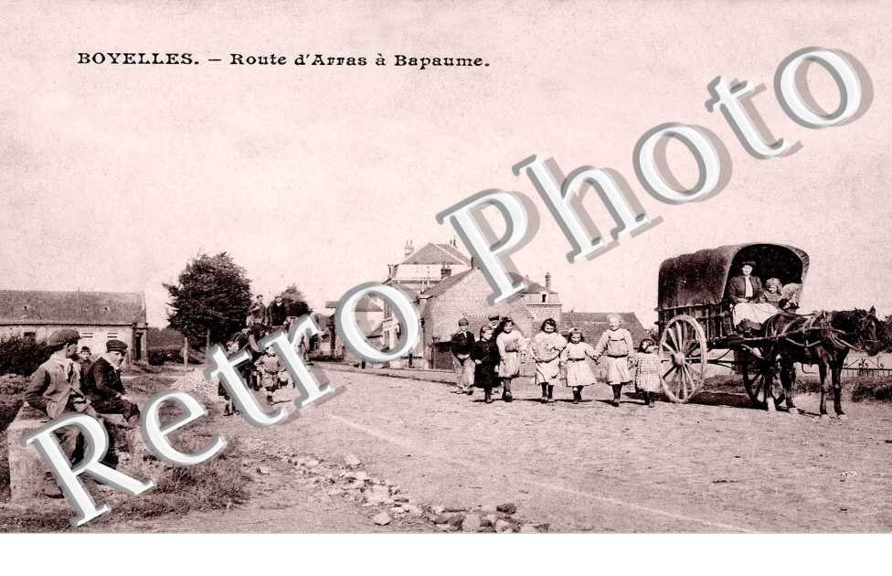 route d&#039;Arras a Bapaume