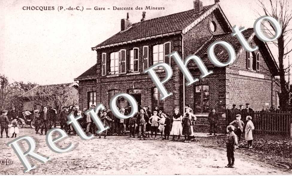 Gare, descente des mineurs