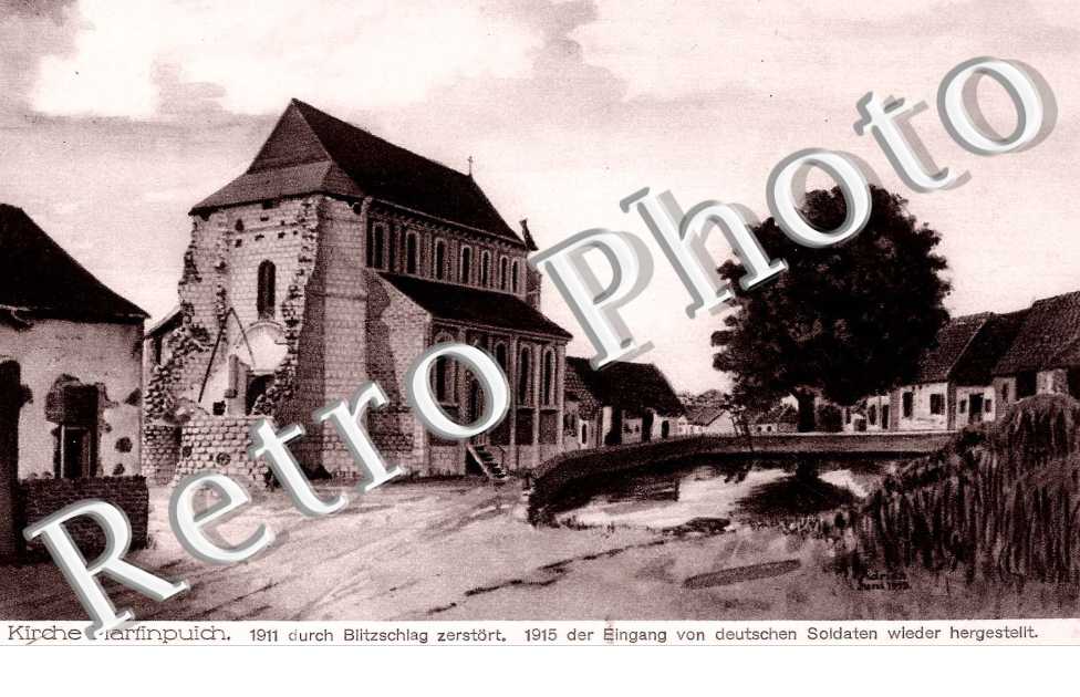 l&#039;eglise en 1915