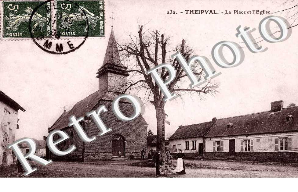 la place et l&#039;église