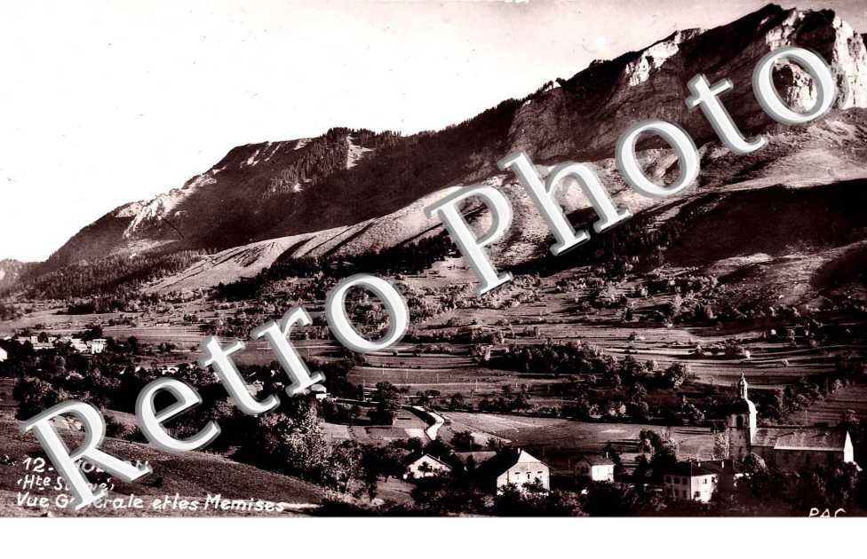 Vue generale et les Memises