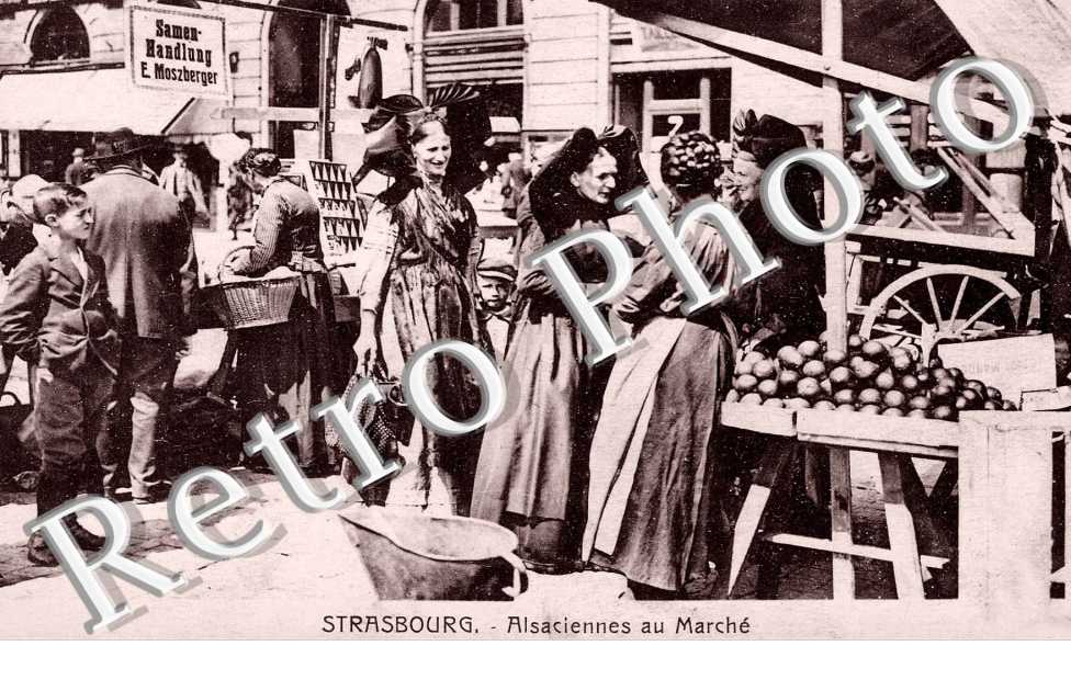 Alsaciennes au marche