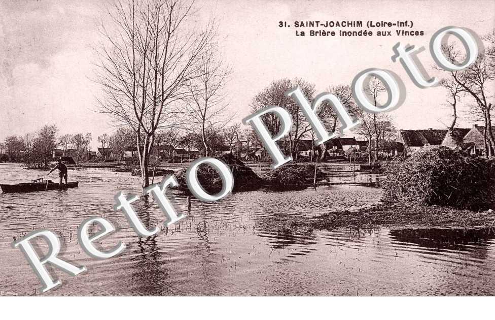 la Briere inondee aux Vinces