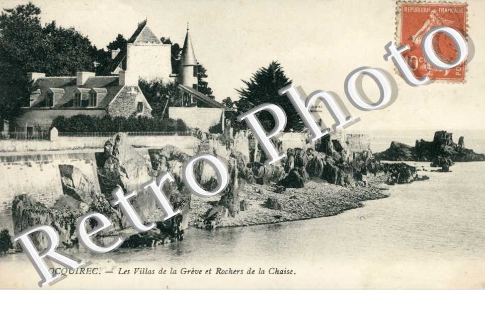 les villas de la greve et rochers de La Chaise