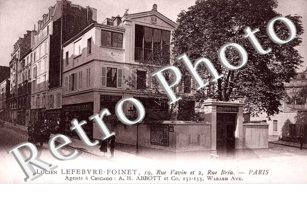 Lucien Lefebvre Foinet 19 rue Vavin et 2 rue Bréa