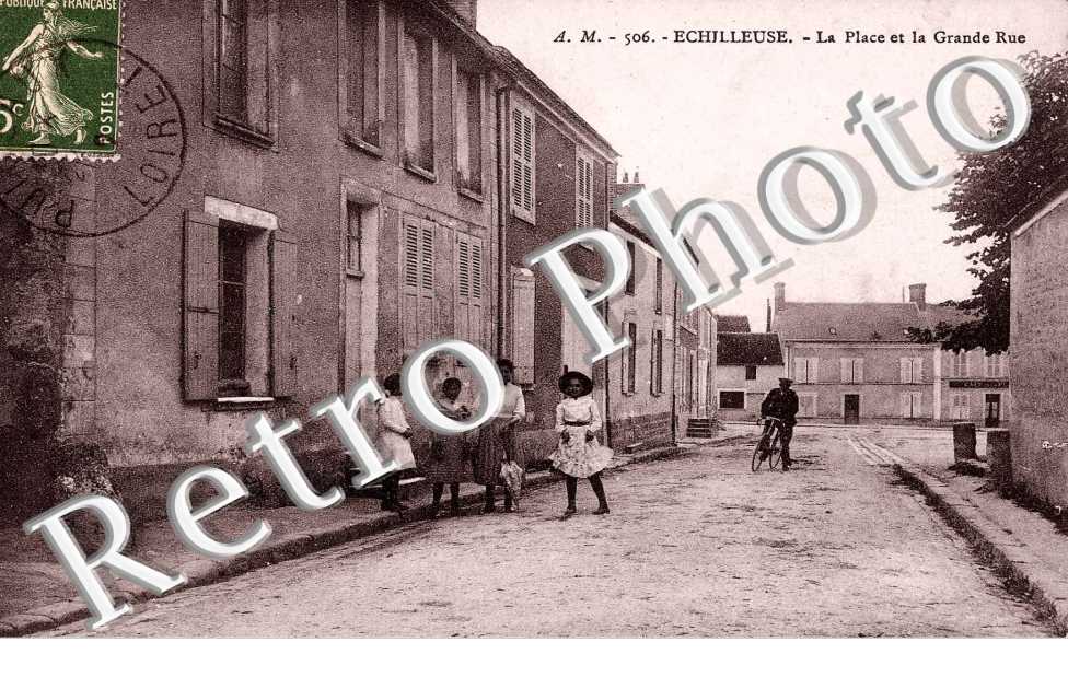la place et la Grande Rue