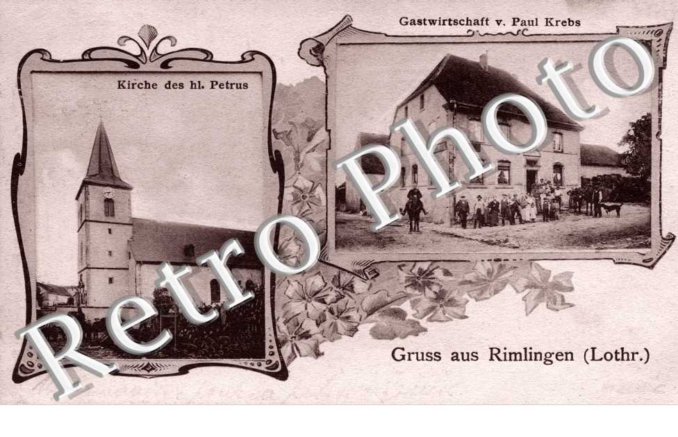 GRUSS AUS  GASTWIRTSCHAFT V. Paul  Krebs  Kirche des Hl. Petrus