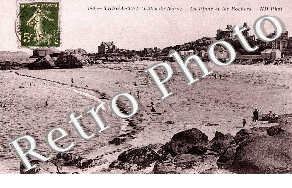 la plage et les rochers