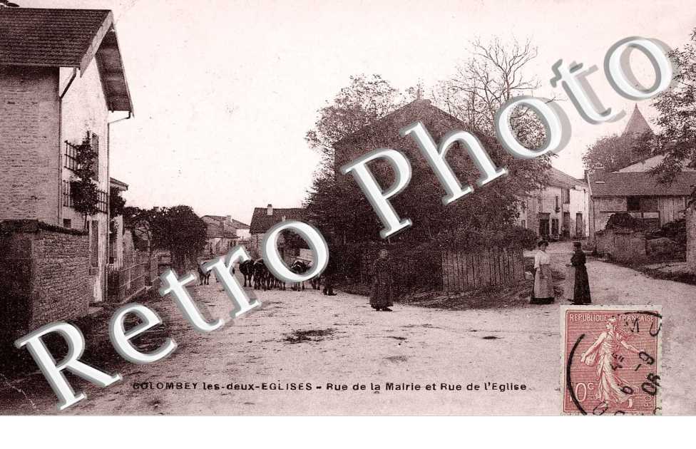 rue de la Mairie et rue de l&#039; Eglise
