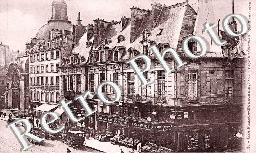 Les Francs Bourgeois Facade principale, rue Saint-Antoine
