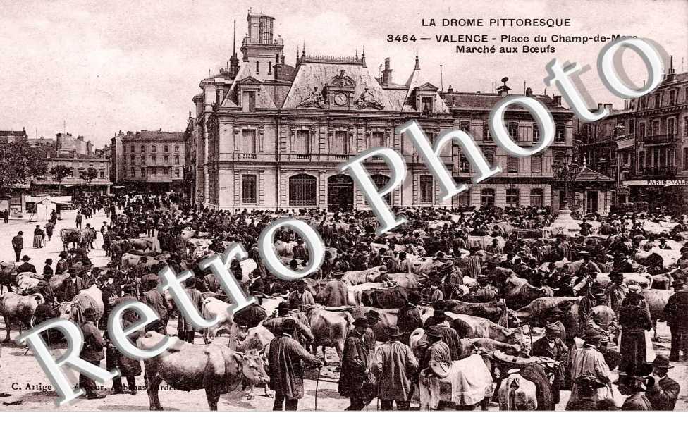 Place du champ-de-Mars - Marche aux boeufs